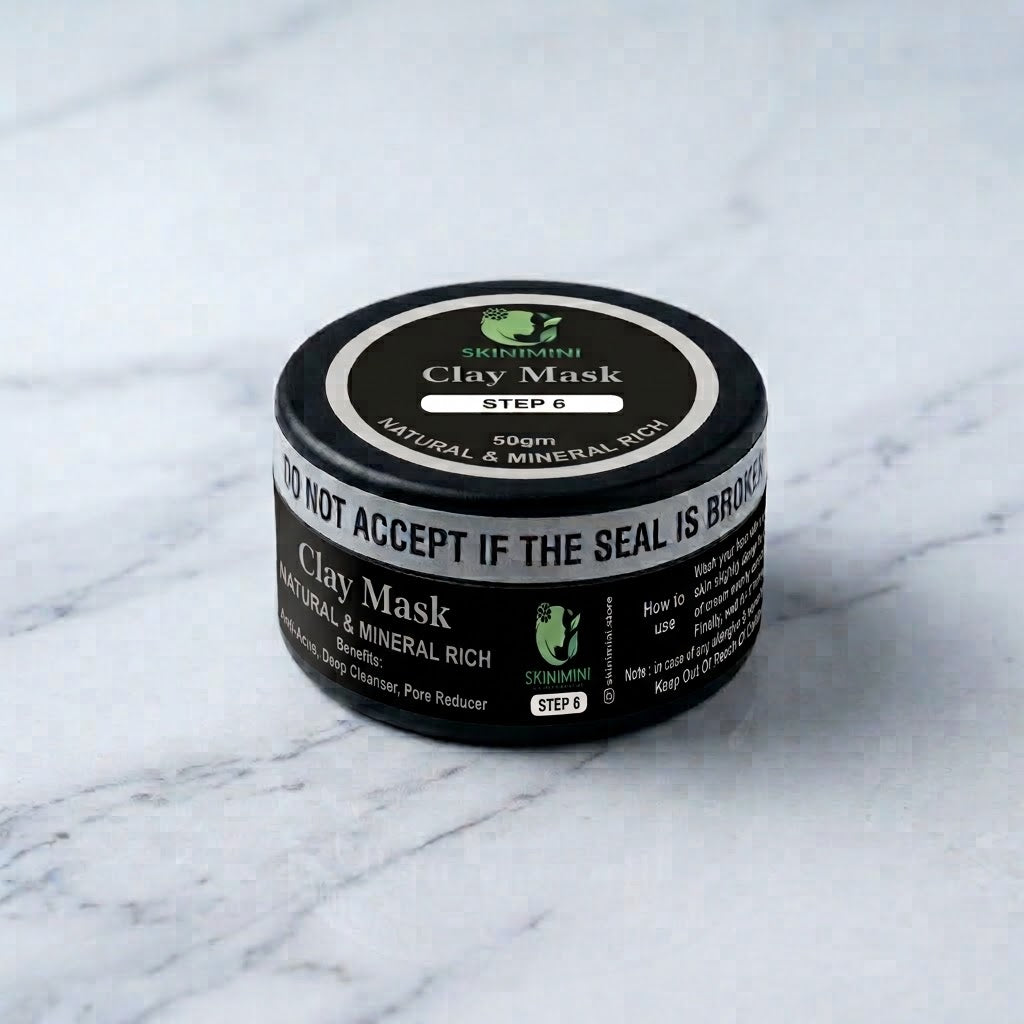 Clay Mask Skin Nourishment | Step 6 Facial Package 50G.